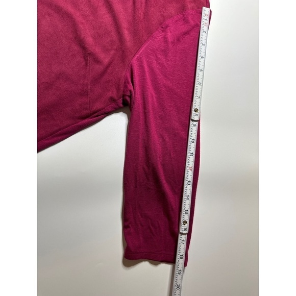 Chicos Lace Trim Long Sleeve Tunic Top - Picture 9 of 11